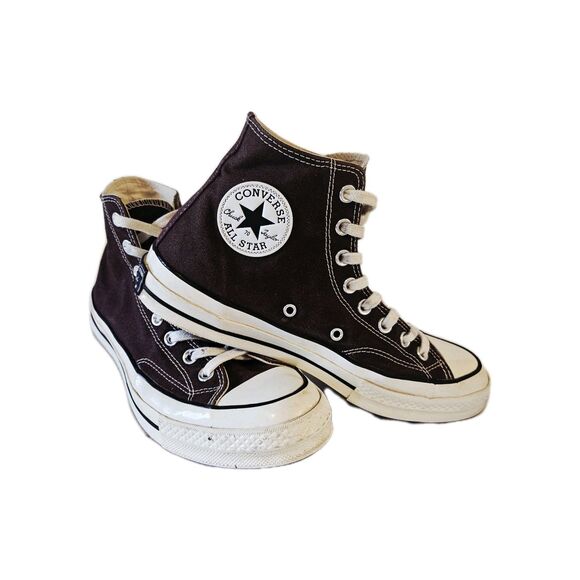 Convers All Star Men's  Sneakers Brown Size 9 - Picture 4 of 6